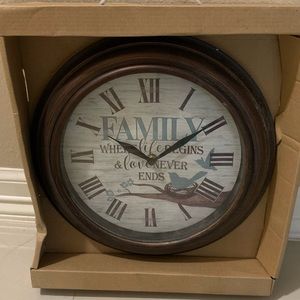 Small clock new in box